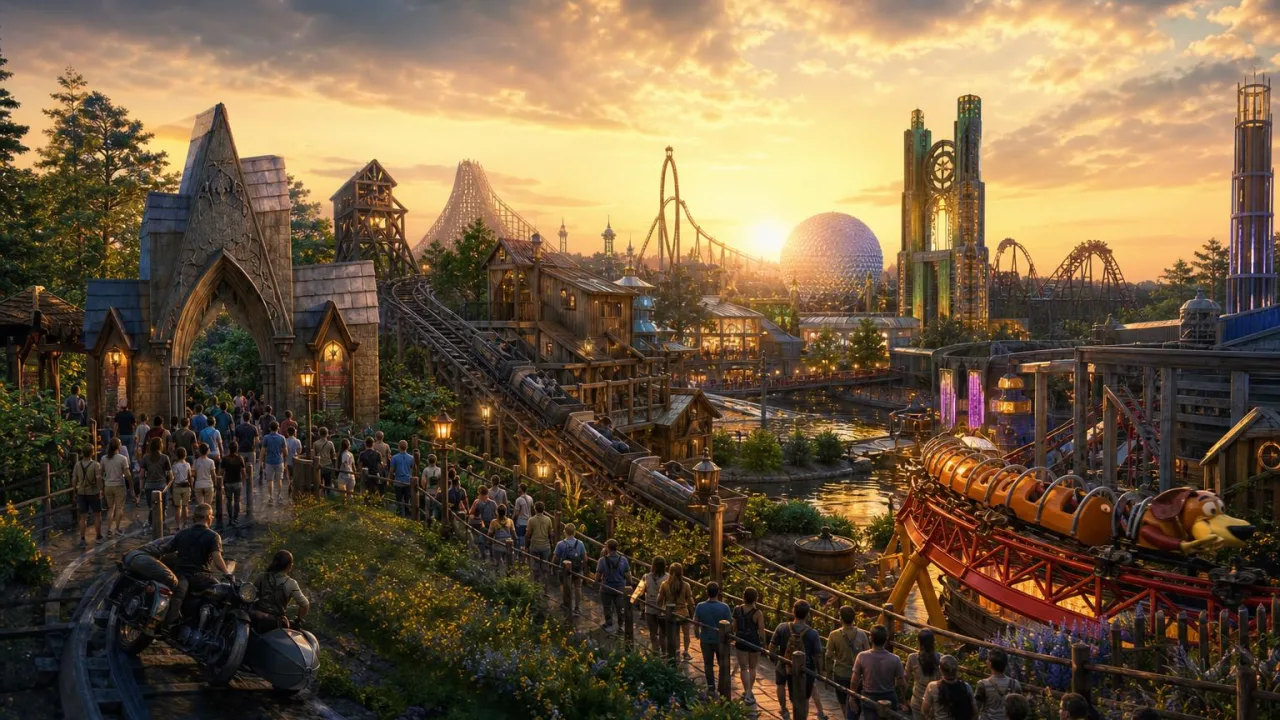 Wait times Universal Epic Universe, Thorpe Park: UK bites back