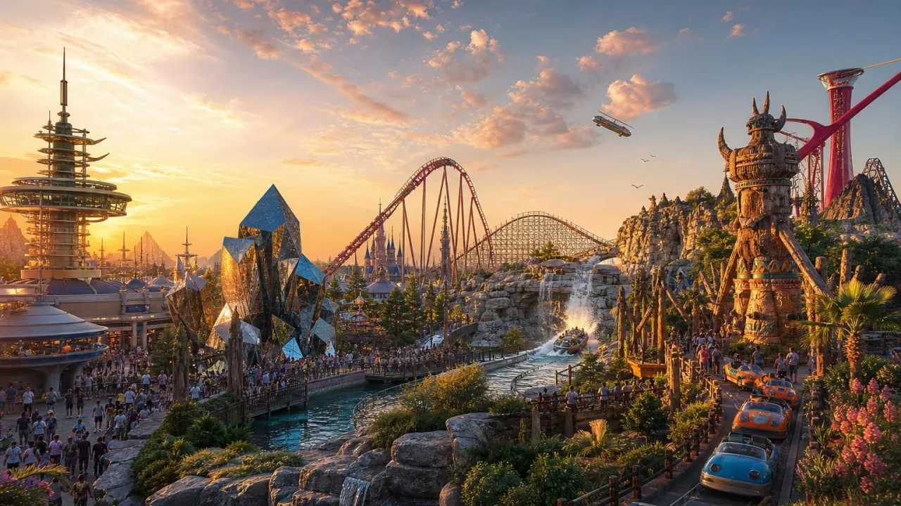 Temps d'attente Disney Adventure World, Ferrari Land et Toverland