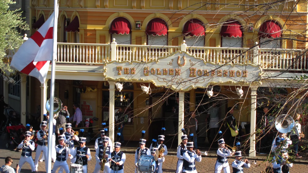 Disneyland Band at Frontierland