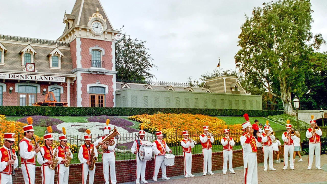 Disneyland Band at Main Street, U.S.A.