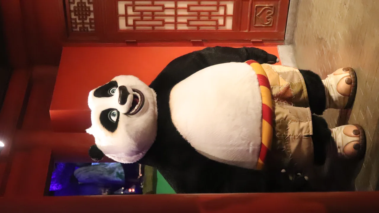 Kung Fu Panda Meet and Greet