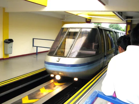 Photo 2 of Monorail to Entrance Plaza