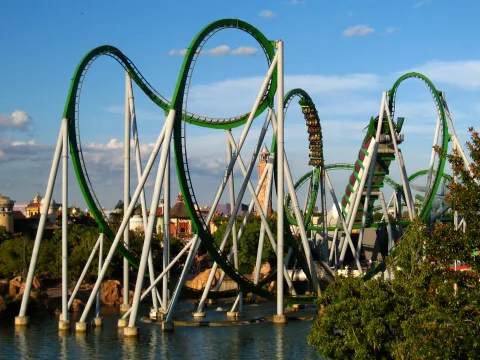 Foto 3 af The Incredible Hulk Coaster®