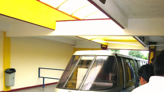 Monorail to Entrance Plaza