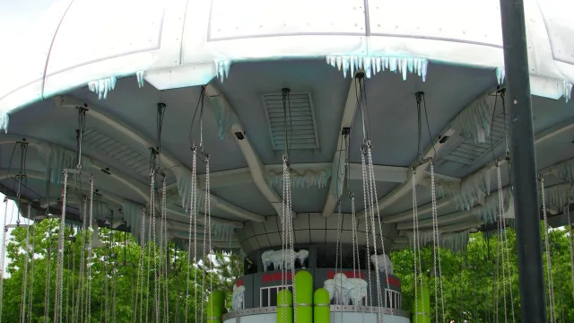 Sillas Voladoras de MR. FREEZE