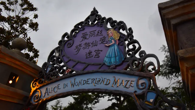 Alice in Wonderland Maze