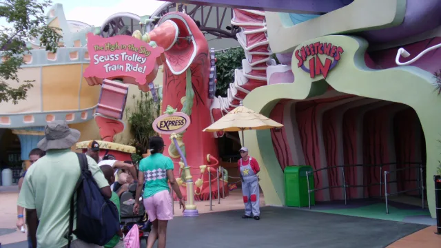 The High in the Sky Seuss Trolley Train Ride!™
