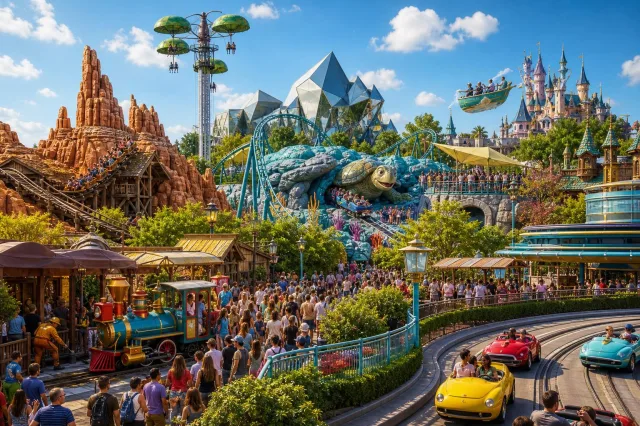 Temps d'attente Disney Adventure World : soirée folle ?