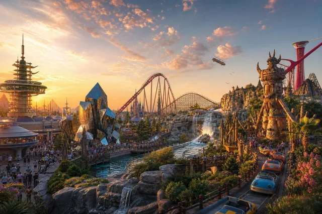 Wachttijden Disney Adventure World, Ferrari Land en Toverland