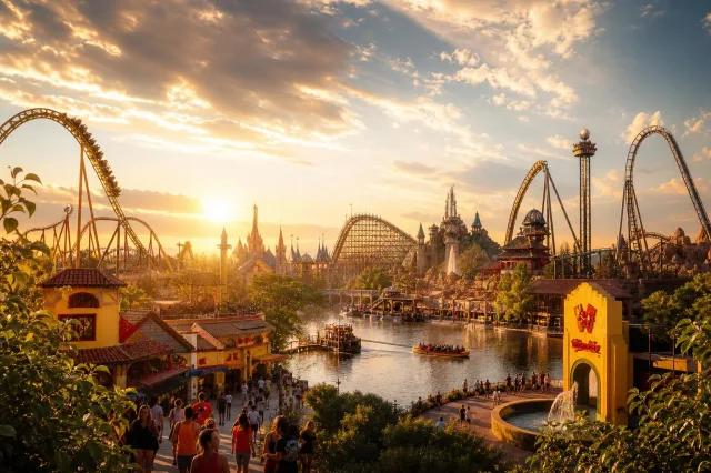 Wachttijden morgen: hitte bij Walibi, Efteling en Phantasialand
