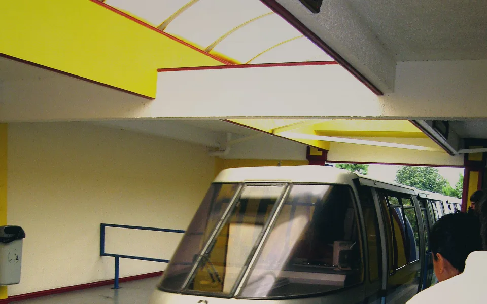 Photo 1 of Monorail to Entrance Plaza