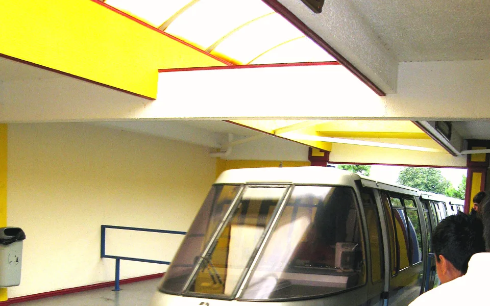 Photo 1 of Monorail to Entrance Plaza