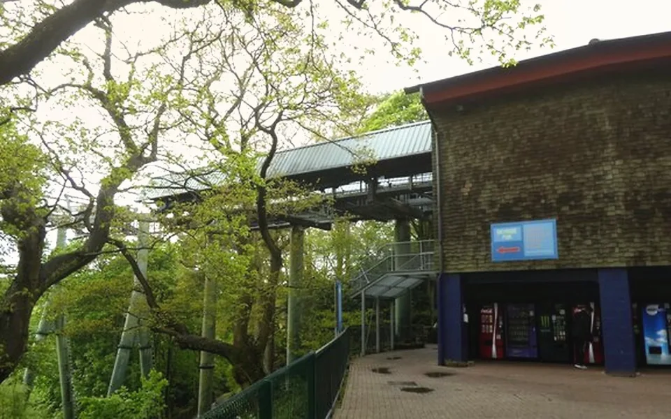 Foto 1 van Skyride to Towers St. (From Forbidden Valley)