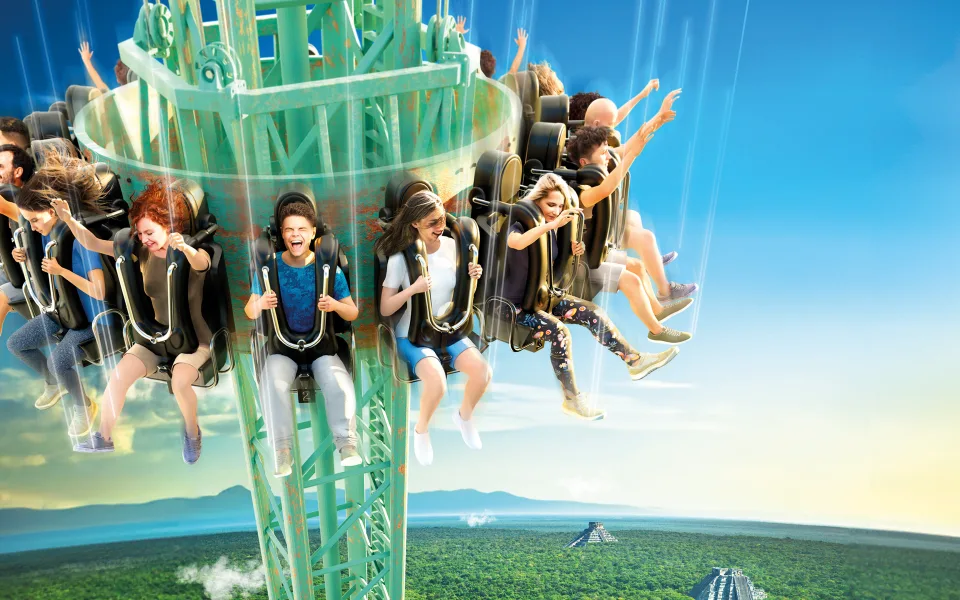 Foto 1 av El Grito Drop Tower