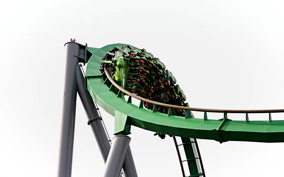 Foto 1 af The Incredible Hulk Coaster®